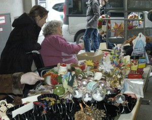 Auf dem Basar im vorigen Jahr