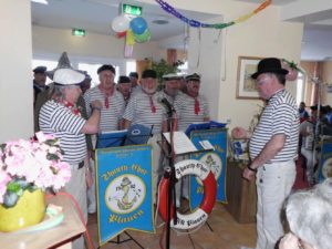 Der Shanty Chor aus Plauen in Aktion