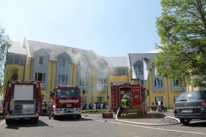 Großübung im Katharinenstift in Hillesheim