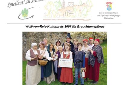 Sommerfest im Katharinenstift mit den „Spielleut zu Hillesheim“