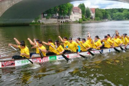 3. Platz für die „CURA-Piraten“ beim Drachenbootrennen