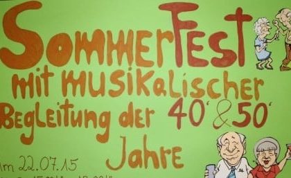 Sommerfest unter Leitung unserer Azubis