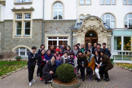 Südkoreanische Delegation im Kapellenstift