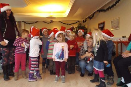 Weihnachtsbesuch im Advent im Cura Seniorencentrum Pasewalk