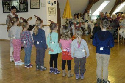 Kleine Häschen im Dresdner Hof