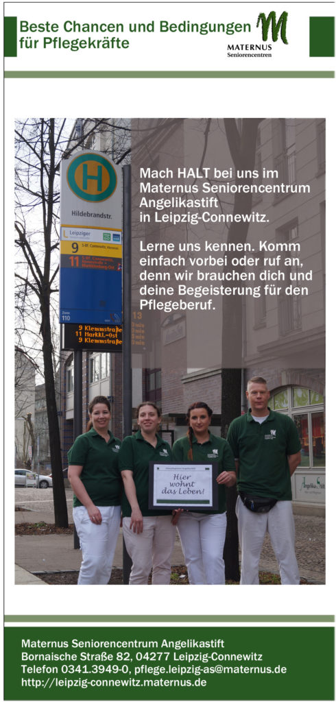 Unser Flyer für Menschen mit Interesse am Pflegeberuf