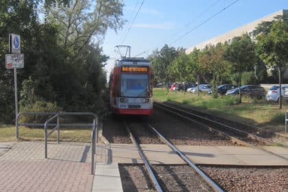 Unterwegs mit der Straßenbahn