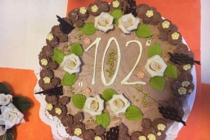 Stolze 102 Jahr!