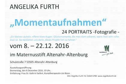 „Momentaufnahmen“ 24 Portraits