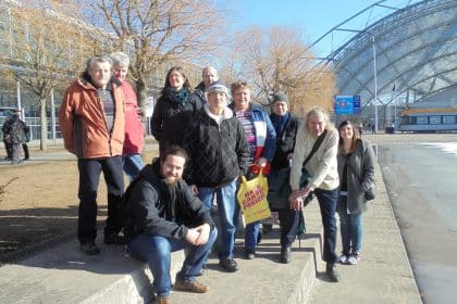 Messebesuch bei der „Haus-Garten-Freizeit“