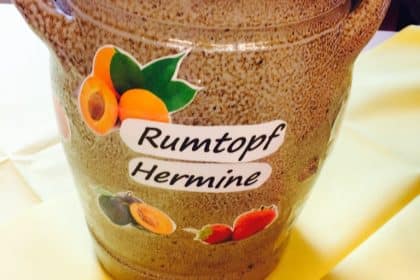 Der Rumtopf „Hermine“ zieht bei uns ein!