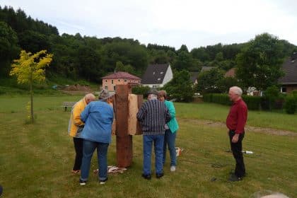 Start des Bildhauer-Projekts 2017