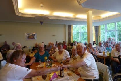 …und der Besucherstrom reißt nicht ab im Cura SC Pasewalk