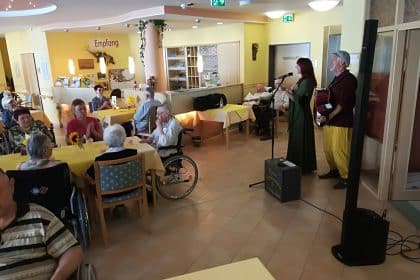 Sommerfest im CURA Seniorencentrum Oelsnitz