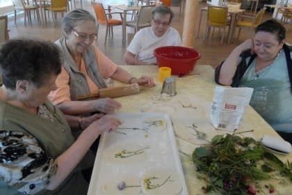 Kreativer Projekttag im Angelikastift Neuhaus