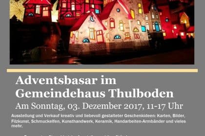 CURA Bewohnerbeirat organisiert Adventsbasar im evangelischen Gemeindehaus Heiligenhafen