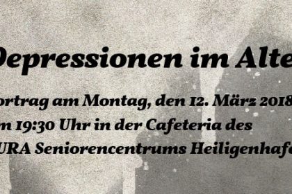 Vortrag: Depressionen im Alter