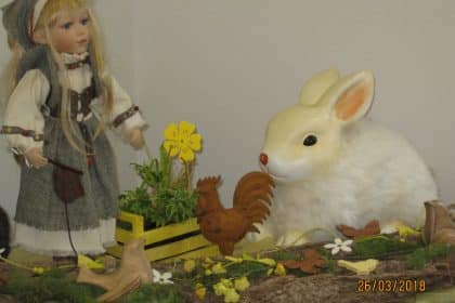 Osterhase zu Besuch