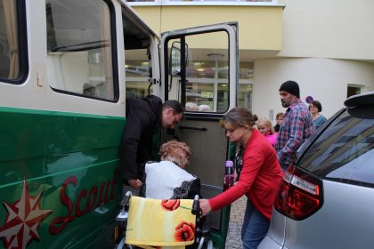 Stadtrundfahrt mit den Hortkindern