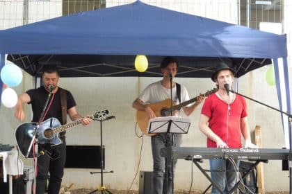 Live-Musik beim Grillfest im Maximilianstift