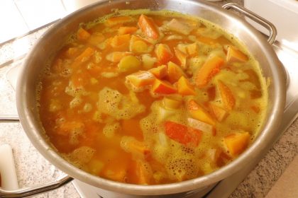 Leckere Kürbissuppe zum Kürbisfest im Maximilianstift