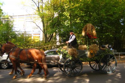 Erntedankumzug des Museumsdorfes