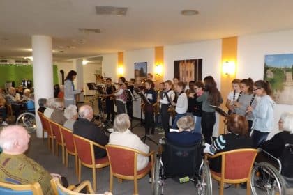 Konzert – Schüler der Carl-Orff-Realschule zu Gast im Seniorencentrum