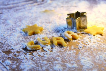 In der Weihnachtsbäckerei…