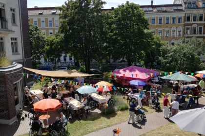 Eine große Überraschung auf dem Sommerfest im Angelika-Stift!