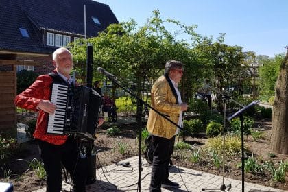 Schlager-Konzert im Garten