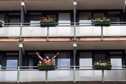 Traditioneller Geranientag im Cura Seniorencentrum Langenhorn