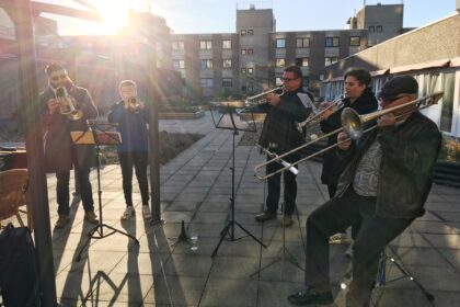 Balkonkonzert im Advent