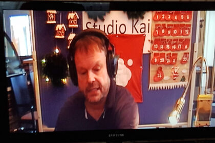 Prominenter Besuch im “Studio Kai“ – Der Weihnachtsmann “On-Air“!