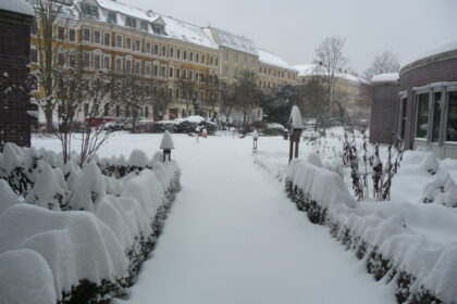 Winterzauber im Angelika-Stift Leipzig