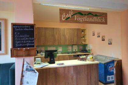 Café Vogtlandblick wieder geöffnet