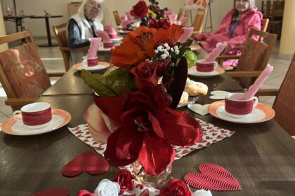 Valentinstag mit Künstlerbesuch