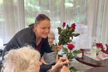 Rote Rosen zum Muttertag